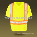 new road traffic security clothing reflective safety clothing mesh hi-vis t-shirt